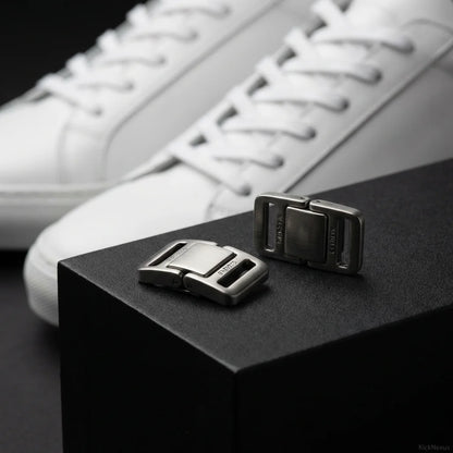 Metal Magnetic Lace Buckle – Premium No-Tie Shoe Clip