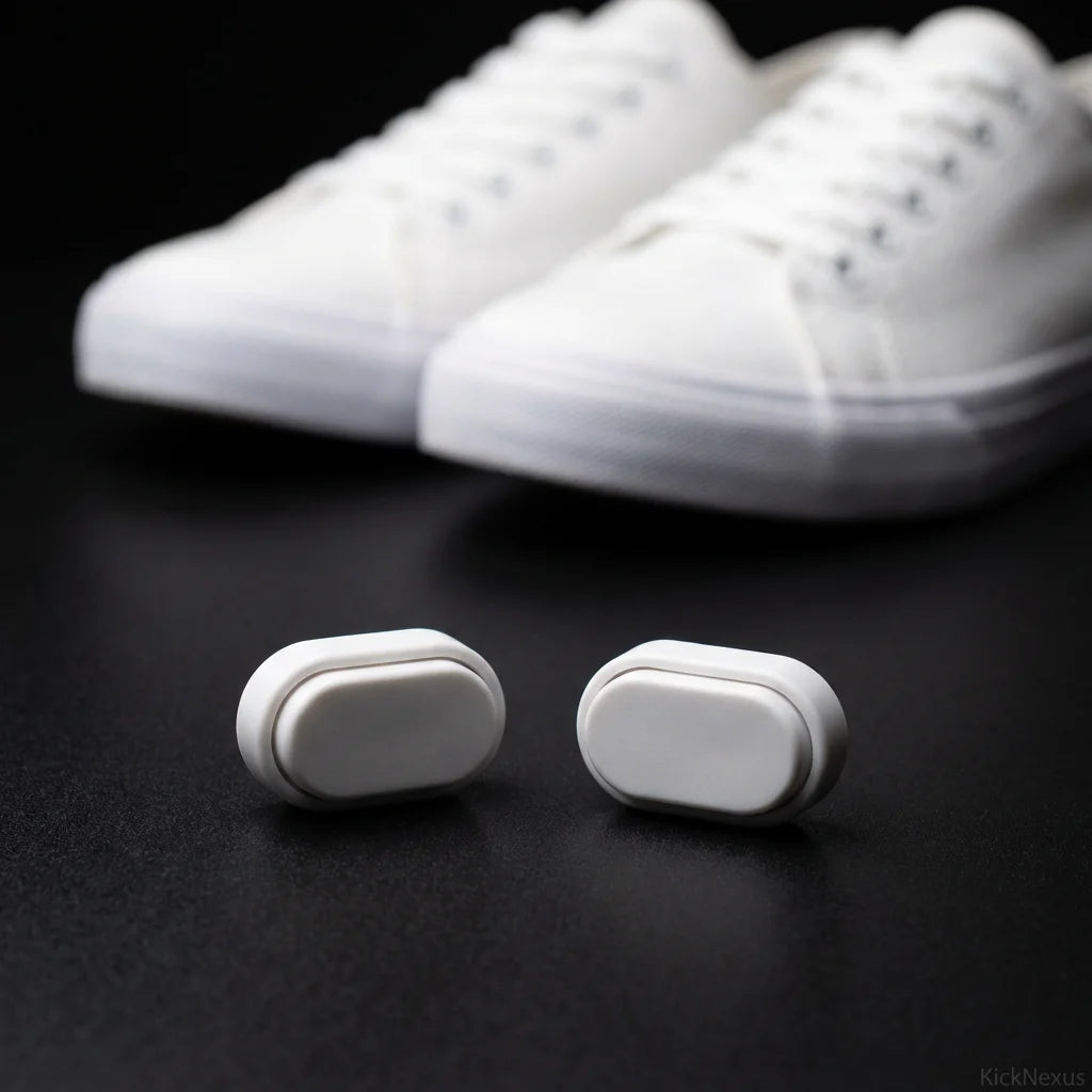 Magnetic No-Tie Lace Locks Snap On Sneaker Clips - Image 6