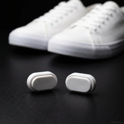Magnetic No-Tie Lace Locks Snap On Sneaker Clips - Image 6