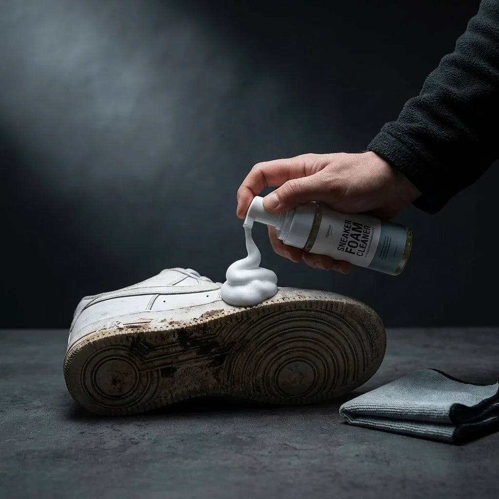 Sneaker Foam Cleaner Kit Gentle Foaming Shoe Cleaner 3