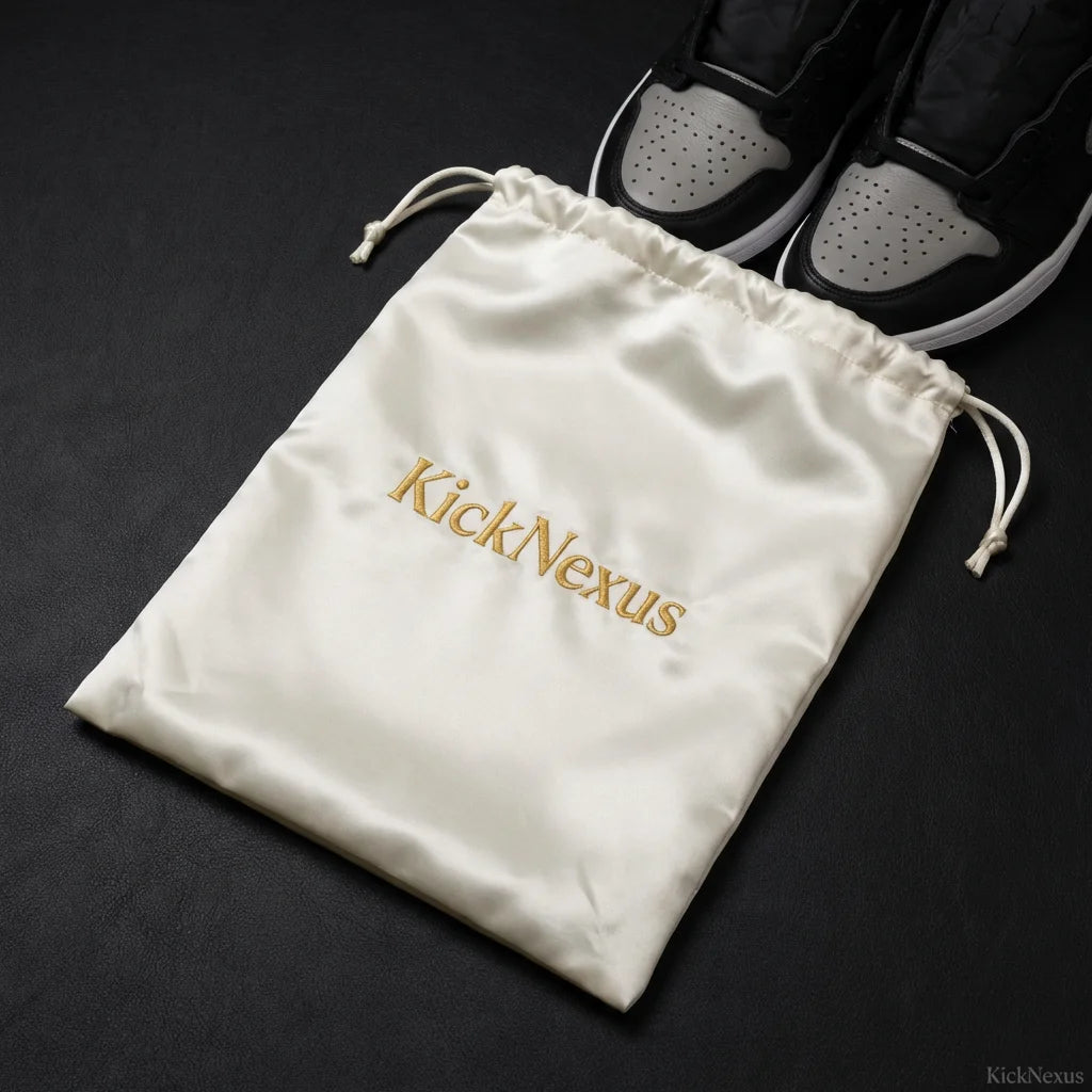 KickNexus Sneaker Dust Bag – Premium Satin Storage Pouch